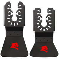 Jeu de grattoirs oscillants en acier &agrave; teneur &eacute;lev&eacute;e en carbone de taille universelle pour le retrait d'adh&eacute;sif We Share Industrial Supply