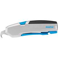 Secupro 625 Retractable Safety Knife with Hook Blade, 16 mm, Heavy-Duty, Aluminum Handle We Share Industrial Supply
