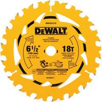 Framing Circular Saw Blade, 6-1/2", 18 Teeth, Wood Use We Share Industrial Supply