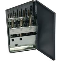 HTGP Metric Jobber Drill & Hand Tap Set, 18 Pieces We Share Industrial Supply