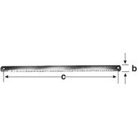 Hacksaw Blade, 11-3/4" L We Share Industrial Supply