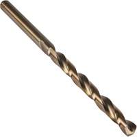 Foret long pour gros travaux, #7, Acier rapide au cobalt, Cannelure 3-5/8", Pointe de 135° We Share Industrial Supply