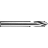 Spotting Drill, Bright, Short Length, 1/2", High Speed Steel, 120° Point We Share Industrial Supply