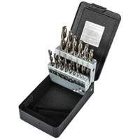 Jeu de forets courts, 15 morceaux, Acier rapide We Share Industrial Supply
