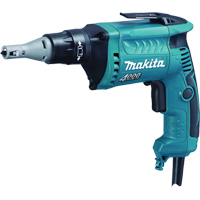 Drywall Screwdriver, 1/4" Chuck, 6 A, 120 V, 0-4000 RPM, Keyless Chuck We Share Industrial Supply