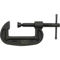 Serre-joint en C robuste, Capacit&eacute; de 2" (50,8 mm), Profondeur de gorge de 1" (25,4 mm) We Share Industrial Supply