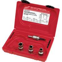 Sheet Metal Carbide Cutter Electrician's Kit, 5 Pieces We Share Industrial Supply