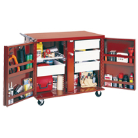 &eacute;tabli roulant, 49-7/8" la x 40-5/8" h x 26-7/8" p, Capacit&eacute; de 24,6 pi³ We Share Industrial Supply