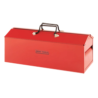 Coffre &agrave; outils, 8-13/20" P x 21-3/10" la x 9" h, Rouge We Share Industrial Supply