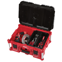 Packout Large Tool box, 22" x 16" x 11", Black/Red We Share Industrial Supply