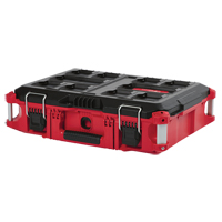 Packout Tool Box, 22" x 16" x 7", Black/Red We Share Industrial Supply