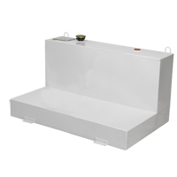 Steel Fuel Transfer Tank, Steel, 100 Gal. Capacity, White We Share Industrial Supply