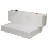 Steel Fuel Transfer Tank, Steel, 100 Gal. Capacity, White We Share Industrial Supply