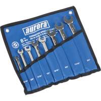 Jeu de cl&eacute;s &agrave; cliquet &agrave; t&ecirc;te fixe, Combinaison, 8 morceaux, Imp&eacute;rial We Share Industrial Supply