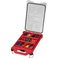 Packout Compact Low-Profile Organizer, 16-2/5" x 9-3/4" x 2-1/2", Black/Red We Share Industrial Supply