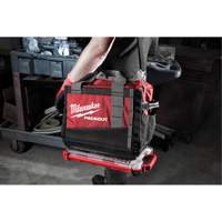 Packout Compact Low-Profile Organizer, 16-2/5" x 9-3/4" x 2-1/2", Black/Red We Share Industrial Supply