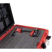 Packout Tool Case with Customizable Insert, 20-7/10" x 15-1/5" x 6-1/5", Black/Red We Share Industrial Supply