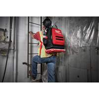 Sac &agrave; dos Packout, 15-3/4" lo x 11-4/5" la, Noir/Rouge, Balistique We Share Industrial Supply
