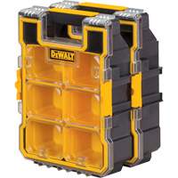Mid-Size Pro Organizer, 4-1/2" W x 10-1/4" D x 13-3/5" H, Black/Yellow We Share Industrial Supply