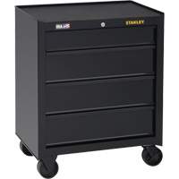 100 Series Rolling Tool Chest, 4 Drawers, 26-1/2" W x 18" D x 32" H, Black We Share Industrial Supply