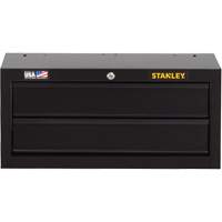 100 Series Middle Tool Chest, 26" W, 2 Drawers, Black We Share Industrial Supply