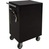 Heavy-Duty Tool Cart, 7 Drawers, 28" W x 22" D x 42-3/8" H, Black We Share Industrial Supply