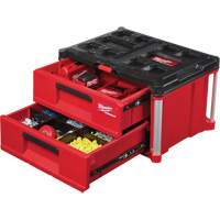 Boîte &agrave; outils avec 2 tiroirs Packout, 16-1/3" x 14-1/3" x 22-1/5", Rouge We Share Industrial Supply