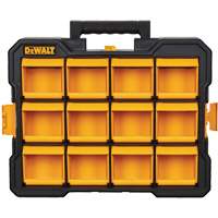 Organisateur Flip-Bin, 3-7/8" la x 17-3/4" p x 13-7/8" h, Noir/Jaune We Share Industrial Supply