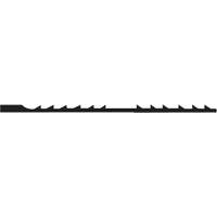 12-Piece Precision Ground Scroll Saw Blades, Scroll cutting, 0.037" W x 5" L, 13 TPI We Share Industrial Supply