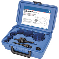 Premium Electrician's Holesaw Kit, 8 Pieces We Share Industrial Supply