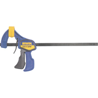 Pinces &agrave; barre Quick-Grip &agrave; une main - Pinces &agrave; barre/&eacute;carteurs, 12" (305 mm) We Share Industrial Supply