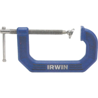 Serre-Joints En C Quick-Grip, Capacit&eacute; de 1" (25 mm), Profondeur de gorge de 1-3/16" (30 mm) We Share Industrial Supply