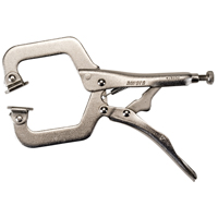 Pince-&eacute;tau avec coussins pivotants, Longueur 6", Pinces serre-joints We Share Industrial Supply