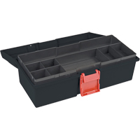 Coffre &agrave; outils robuste, 15" la x 7" p x 5-1/2" h, Noir We Share Industrial Supply