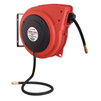 D&eacute;vidoir &agrave; enroulement automatique Rolair avec tuyau en PVC, Air, 1/4" x 33', Tuyau simple, 300 psi We Share Industrial Supply