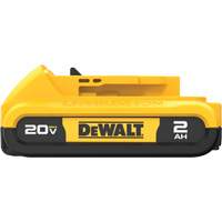 Bloc-piles 20 V Max* Compact XR, Lithium-ion, 20 V, 2 A We Share Industrial Supply