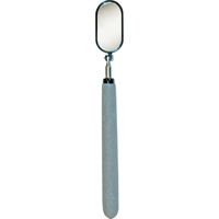 Miroir d'inspection, Ovale, 1-1/2" lo x 1-1/4" la, T&eacute;lescopique We Share Industrial Supply