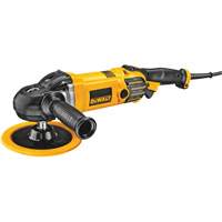 Variable Speed Polisher with Soft Start, 9"/7" Pad, 120 V, 12 A, 0-3500 RPM We Share Industrial Supply