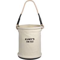Heavy-Duty Buckets, 11" L x 11" W x 16" H, Canvas, Beige We Share Industrial Supply