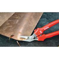 Cisaille d&eacute;sax&eacute;e polyvalente, Longueur de coupe de 1-5/8", Coupe Droit We Share Industrial Supply