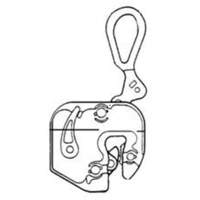 GXL Plate Clamp, 4000 lbs. (2 tons), 1/16" - 7/8" Jaw Opening We Share Industrial Supply