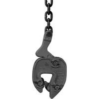 GX Plate Clamp with Chain Connector, 1000 lbs. (0.5 tons), 1/16" - 5/16" Jaw Opening We Share Industrial Supply