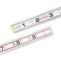 R&egrave;gle en bois pliante, 6' lo, Bois, Graduations de 1/6" We Share Industrial Supply