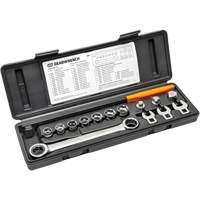 Ensemble d'outils &agrave; rochet avec ceinture serpentine 15 mcx We Share Industrial Supply