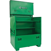 Coffre de chantier, 48" la x 30" p x Vert We Share Industrial Supply