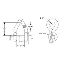 Maillon d'attache court torsad&eacute; Campbell We Share Industrial Supply