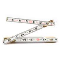 R&egrave;gle de maçon Red End, 6' lo, Bois, Graduations de 1/16" We Share Industrial Supply
