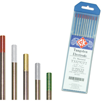 Tungsten Electrodes, 0.020" Dia. x 7" L We Share Industrial Supply