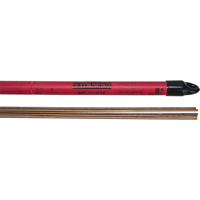 36" Cut Length TIG Rods, 1/8", Silicone Bronze We Share Industrial Supply