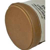 Leather-Bottom Bucket, 17" H, Canvas, White We Share Industrial Supply